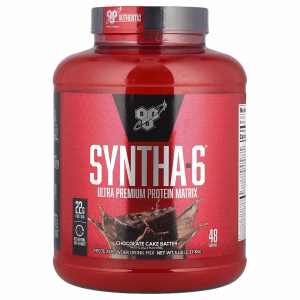 BSN, Syntha-6®, Ultra Premium Protein Matrix, Chocolate Cake Batter, 5 lb (2.27 kg)