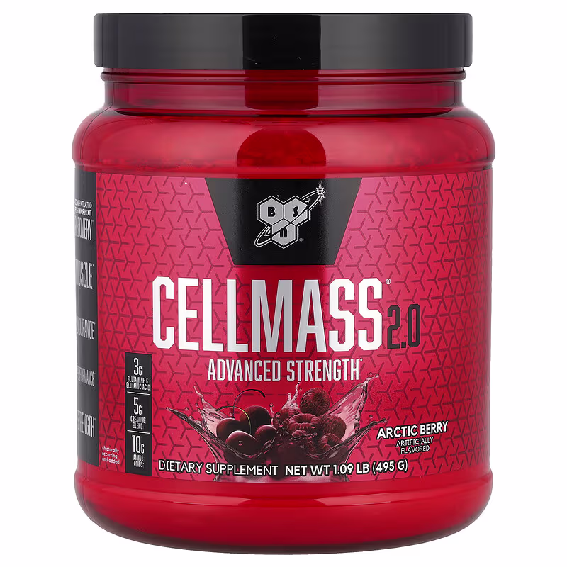 BSN, Cellmass 2.0®, Advanced Strength, Arctic Berry, 1.09 lb (495 g)