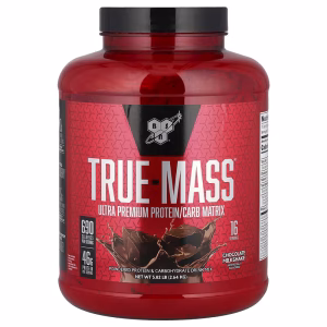 BSN, True-Mass®, Ultra Premium Protein/Carb Matrix, Chocolate Milkshake, 5.82 lbs (2.64 kg)