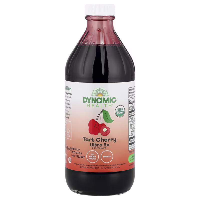 Dynamic Health, Tart Cherry Ultra 5X Concentrate, 16 fl oz (473 ml)