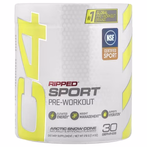 C4 / Cellucor, C4 Ripped® Sport, Pre-Workout, Arctic Snow Cone, 7.4 oz (210 g)