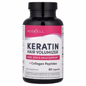 NeoCell, Keratin Hair Volumizer + Collagen Peptides, 60 Capsules
