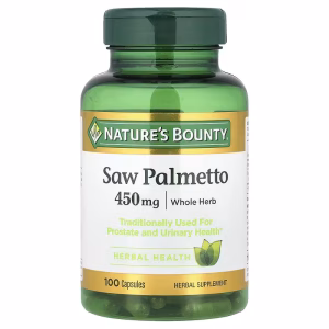 Nature's Bounty, Saw Palmetto, 450 mg, 100 Capsules