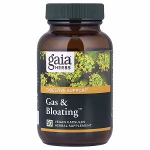Gaia Herbs, Gas & Bloating™, 50 Vegan Capsules