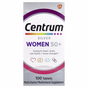 Centrum, Silver Women 50+ Multivitamin, 100 Tablets