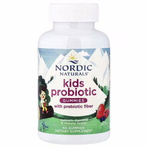 Nordic Naturals, Kids' Probiotic Gummies, Great Berry, 60 Gummies