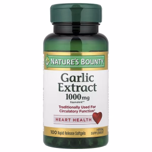 Nature's Bounty, Garlic Extract, 1,000 mg, 100 Rapid Release Softgels