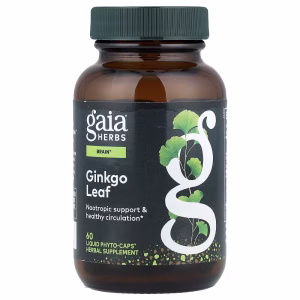 Gaia Herbs, Ginkgo Leaf, 60 Liquid Phyto-Caps®