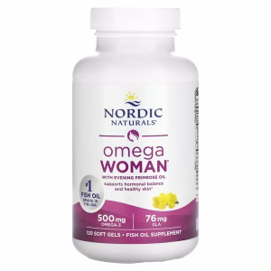 Nordic Naturals, Omega Woman with Evening Primrose Oil, 120 Soft Gels