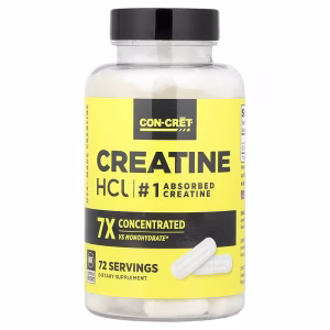 Con-Cret, Creatine HCl, 72 Capsules (750 mg per Capsule)