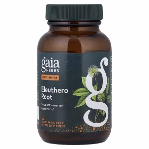 Gaia Herbs, Eleuthero Root, 60 Liquid Phyto-Caps® (277 mg Per cap)
