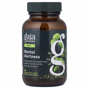 Gaia Herbs, Mental Alertness, 60 Liquid Phyto-Caps® (418 mg Per cap)
