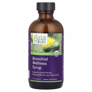 Gaia Herbs, Kids, Bronchial Wellness Syrup , 3 fl oz (89 ml)