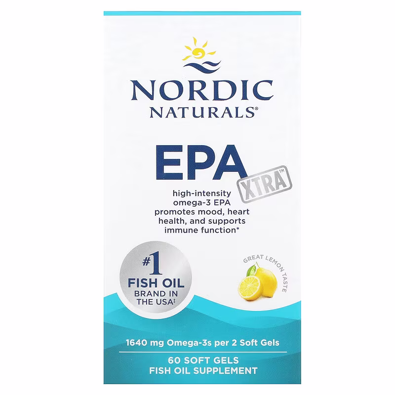 Nordic Naturals, EPA Xtra, Great Lemon, 60 Soft Gels - Image 3