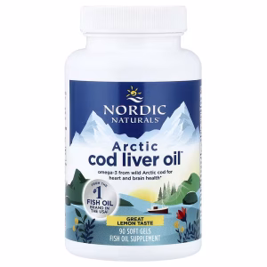 Nordic Naturals, Arctic Cod Liver Oil™, Lemon, 90 Soft Gels