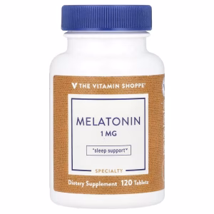 The Vitamin Shoppe, Melatonin , 1 mg, 120 Tablets