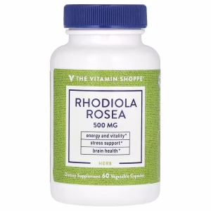 The Vitamin Shoppe, Rhodiola Rosea, 500 mg, 60 Vegetable Capsules