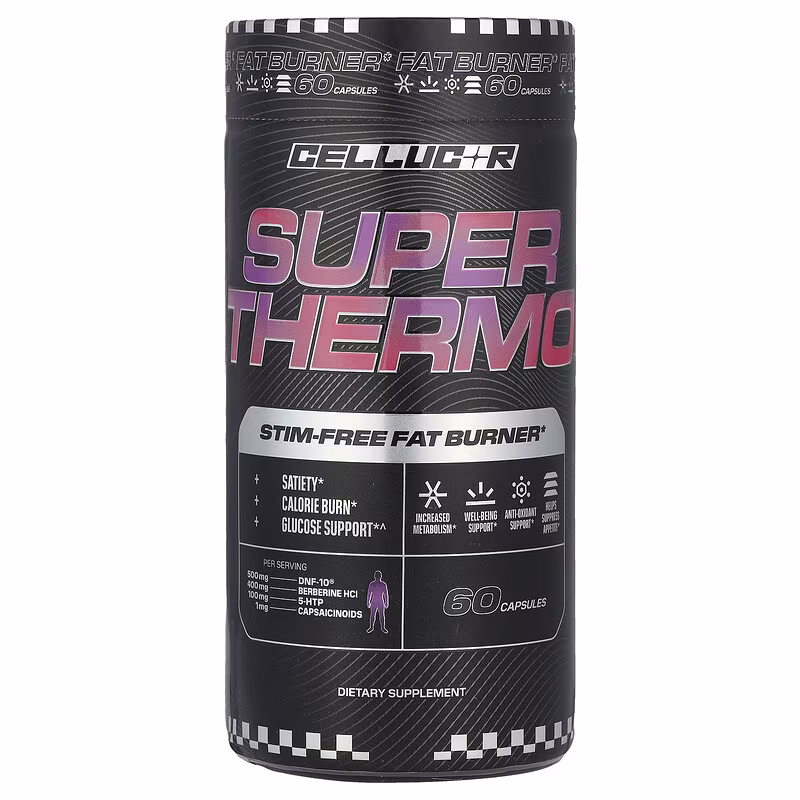 C4 / Cellucor, Super Thermo™ Stim-Free Fat Burner, 60 Capsules