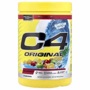 C4 / Cellucor, C4® Original, Pre-Workout, Hawaiian Punch®, Fruit Juicy Red®, 9.5 oz (270 g)