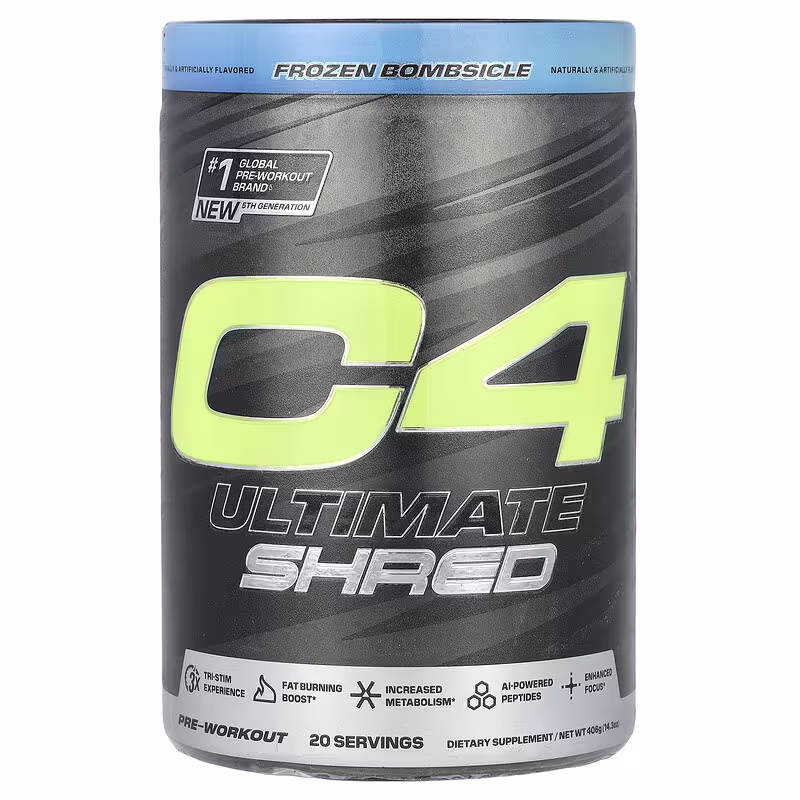 C4 / Cellucor, C4 Ultimate, Pre-Workout, Frozen Bombsicle, 14.1 oz (400 g)