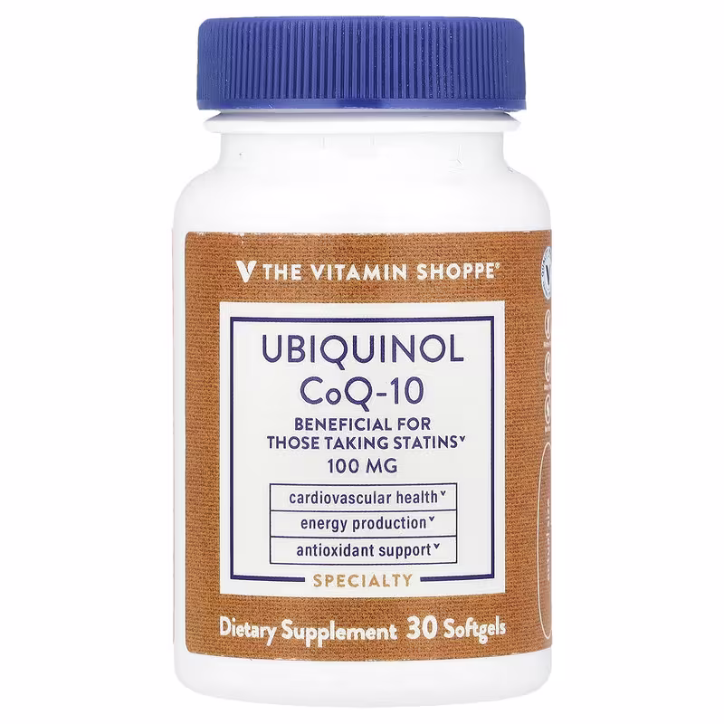 The Vitamin Shoppe, Ubiquinol CoQ-10, 30 Softgels
