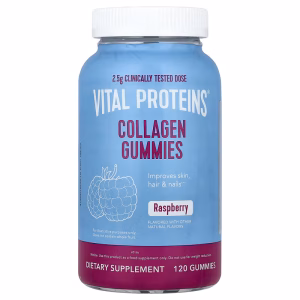 Vital Proteins, Collagen Gummies, Raspberry, 120 Gummies (0.625 g per Gummy)