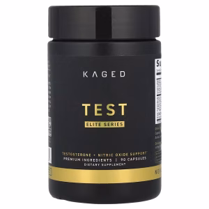 Kaged, Elite Series, Test, Testosterone + Nitric Oxide Support, 90 Capsules