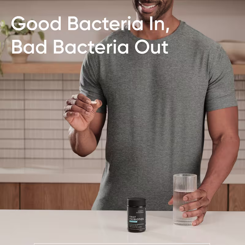 Sports Research, Daily Probiotics, 60 Billion CFU, 30 Delayed Release Capsules - Image 5