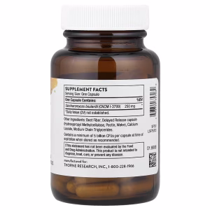 Thorne, Sacro-B™, Probiotic, 60 Capsules (250 mg per Capsule)