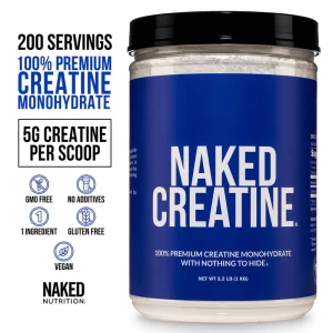 Naked Nutrition Creatine Monohydrate Powder 2.2LB/1.1LB
