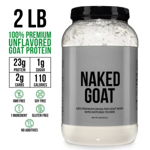 Naked Nutrition Goat Whey Protein Powder