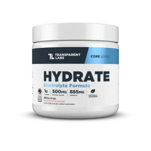 transparent labs Hydrate 40 Servings Tub /30 Stick Packs