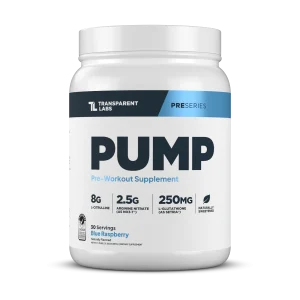 transparent labs PUMP Pre-Workout