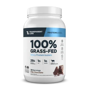 transparent labs Grass-Fed Whey Protein Isolate 2LB/4LB