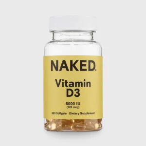 Naked Nutrition Daily Vitamin D3 Supplement