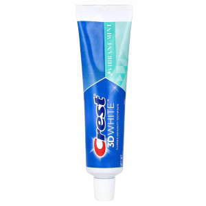 Crest, 3D White, Fluoride Anticavity Toothpaste, Vibrant Mint, 2.3 oz (65 g)