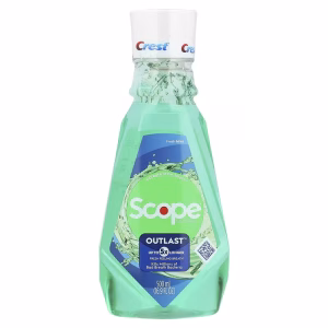 Crest, Scope®, Outlast™, Mouthwash, Fresh Mint, 16.9 fl oz (500 ml)