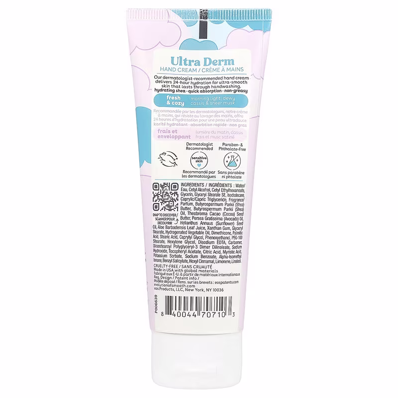 EOS, Shea Betterâ„¢, Ultra Derm Hand Cream, Fresh & Cozy, 2.5 fl oz (74 ml) - Image 2