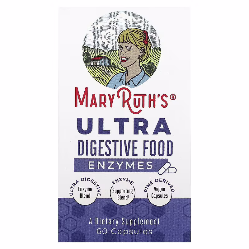 MaryRuth's, Ultra Digestive Food Enzymes, 60 Capsules