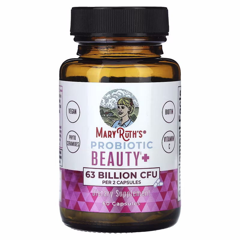 MaryRuth's, Probiotic Beauty+, 60 Capsules - Image 2
