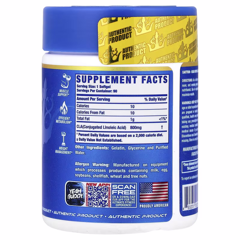 Ronnie Coleman, Vital Edition, CLA XS™, 90 Softgels (800 mg per Softgel) - Image 2