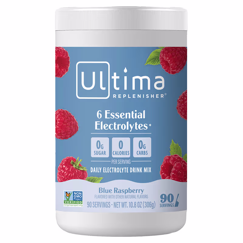 Ultima Replenisher, Electrolyte Mix, Blue Raspberry, 11.1 oz (315 g)