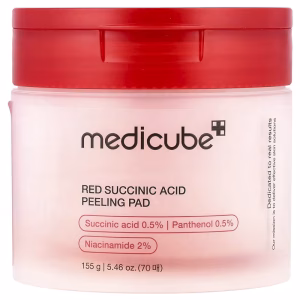 Medicube, Red Succinic Acid Peeling Pad, 70 Pads