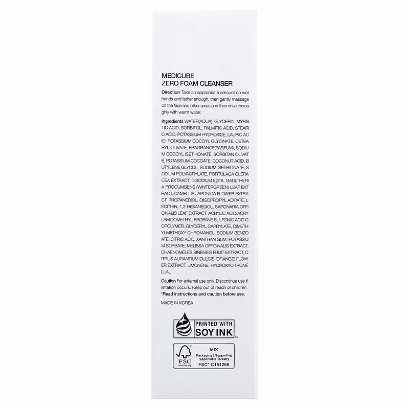 Medicube, Zero Foam Cleanser, 4.23 oz (120 g) - Image 3