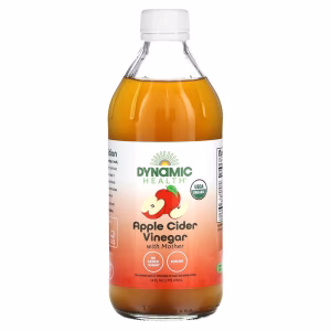 Dynamic Health, Apple Cider Vinegar with Mother, Glass, 16 fl oz (473 ml)