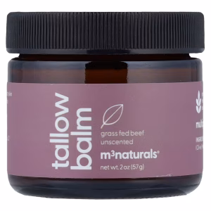 M3, Tallow Balm, Unscented, 2 oz (57 g)