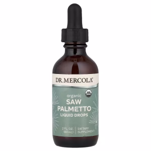 Dr. Mercola, Organic Saw Palmetto Liquid Drops, 2 fl oz (60 ml)