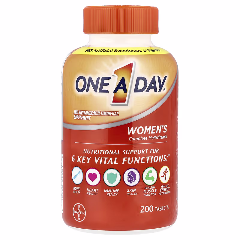 One-A-Day, Women's Complete Multivitamin, 200 Tablets