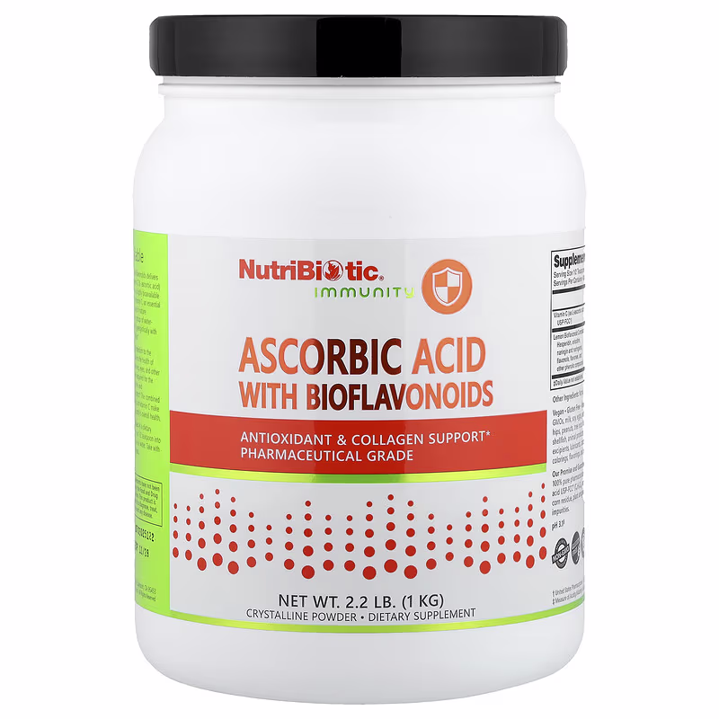 NutriBiotic, Immunity, Ascorbic Acid with Bioflavonoids, 2.2 lb (1 kg)