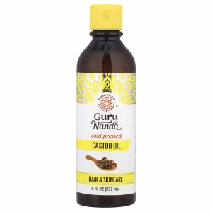 GuruNanda, Cold Pressed Castor Oil, 8 fl oz (237 ml)